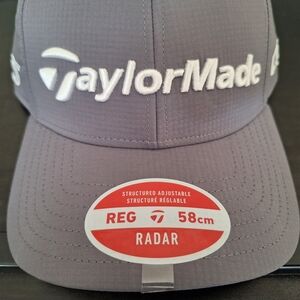 New TaylorMade QI35 Gray Adjustable Cap